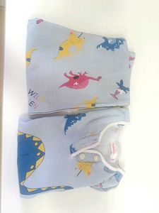 Dinosaur Print Kids Pajama Set
