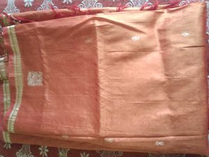 Orange Kanjivaram Silk Saree
