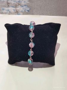 Set Of 2 Amethyst Beaded Bracelet