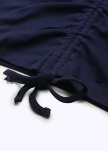 Stylish Navy Blue Crop Top