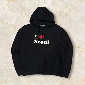Adidas I ❤️ Seoul Black Hoodie