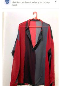 Green Button-Up Top 34-38