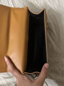 Brown Tan Sling Bag