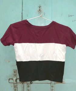 Color Block Twist Tee