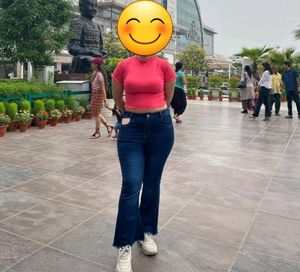 Pink Crop Top