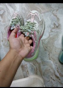 HRX Peach Ballerinas And Red Tape Shoes