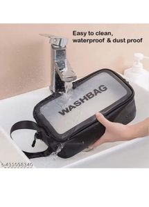 Black Makeup Wash bag