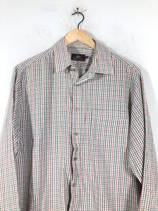 Off White Checked Shirt(Men’s)