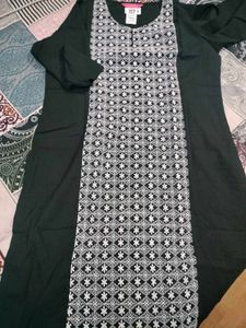 Pure Cotton Embroidered Kurta