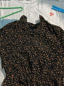 Patterned Mini Dress