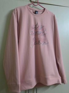 Cute Pink Graphic Sweatshirt