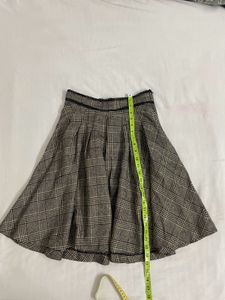 Plaid Skirt waist 28