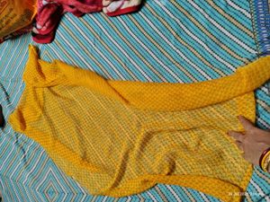 Elegant Pink &amp; Gold Blouse Material