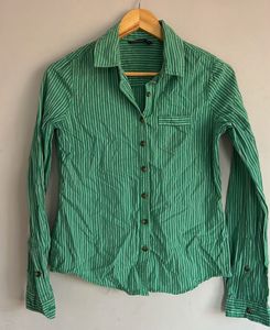 Striped Green Shirt