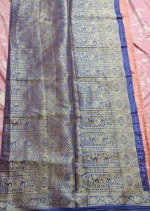 Embroidery Semi Silk Saree