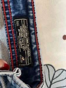 Distressed Denim Jeans