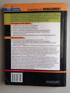 Essentials Of Management By Harold Koontz And Heinz Weihrich