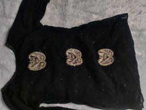 Elegant Black short Kurta