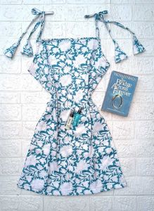Strapped Short Kurti 💙🤍