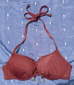 H&amp;M Rust Bikini top