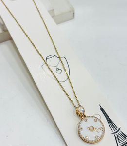 Crystal Circle/ butterfly  Pendant Necklace