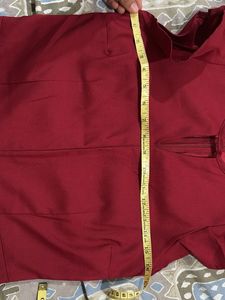 Maroon Coloured Jumpsuit