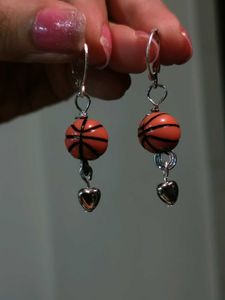 Basketball Earrings