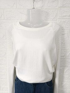 H&amp;M Knit White Jumper