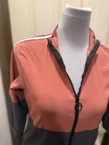 Colorblock Zip-Up Jacket