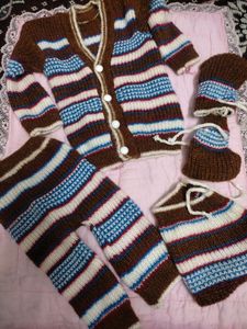 Newborn Baby Sweater Set