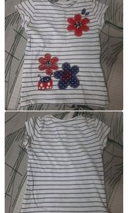 Set of 2 Mothercare t-shirts for girls (3 To 5)