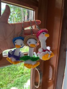 Crochet Keychain Bag charm