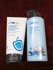 Plum Coconut Milk Shampoo With Conditioner