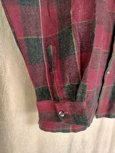 Oversized Woolen Shirt
