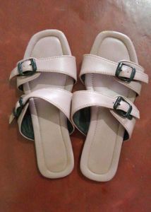 Combo Flats With Dual Straps