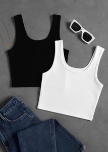 Crop Tank Top Set
