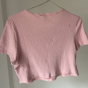 Shein Ribbed Baby Tee