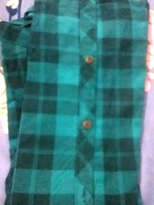 Green Checked Shirt