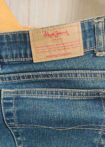 Branded pepe jeans waist size-28