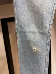 Mid Waist - Slim Fit - Light Blue Jeans