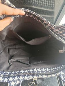 Houndstooth Handbag