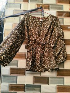 Leopard Print Top🎀💌