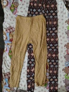 Patterned Casual Pants