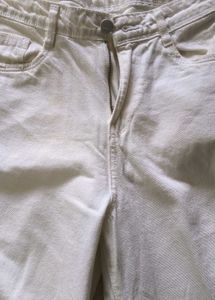 Women Kraus White Jeans