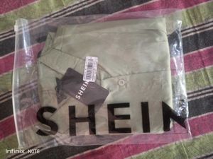 Sage Green Cropped Shirt