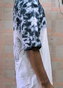 Tie-Dye Anime Graphic Tee