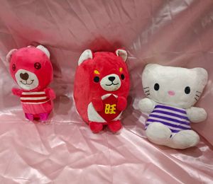 Combo Of 3 Imported Plushies Toys
