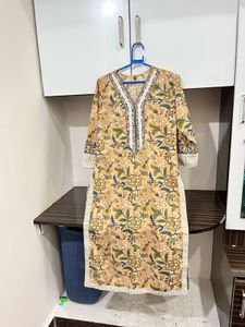 Floral Print Salwar/Kurta Set