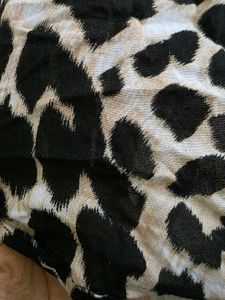 Cheetah Print Shirt -L  Motel Rocks