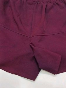 Burgundy Skort(FREE  DELIVERY)